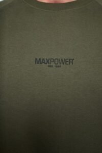 Heavyweight Terry Sweatshirt - Khaki - Image 5