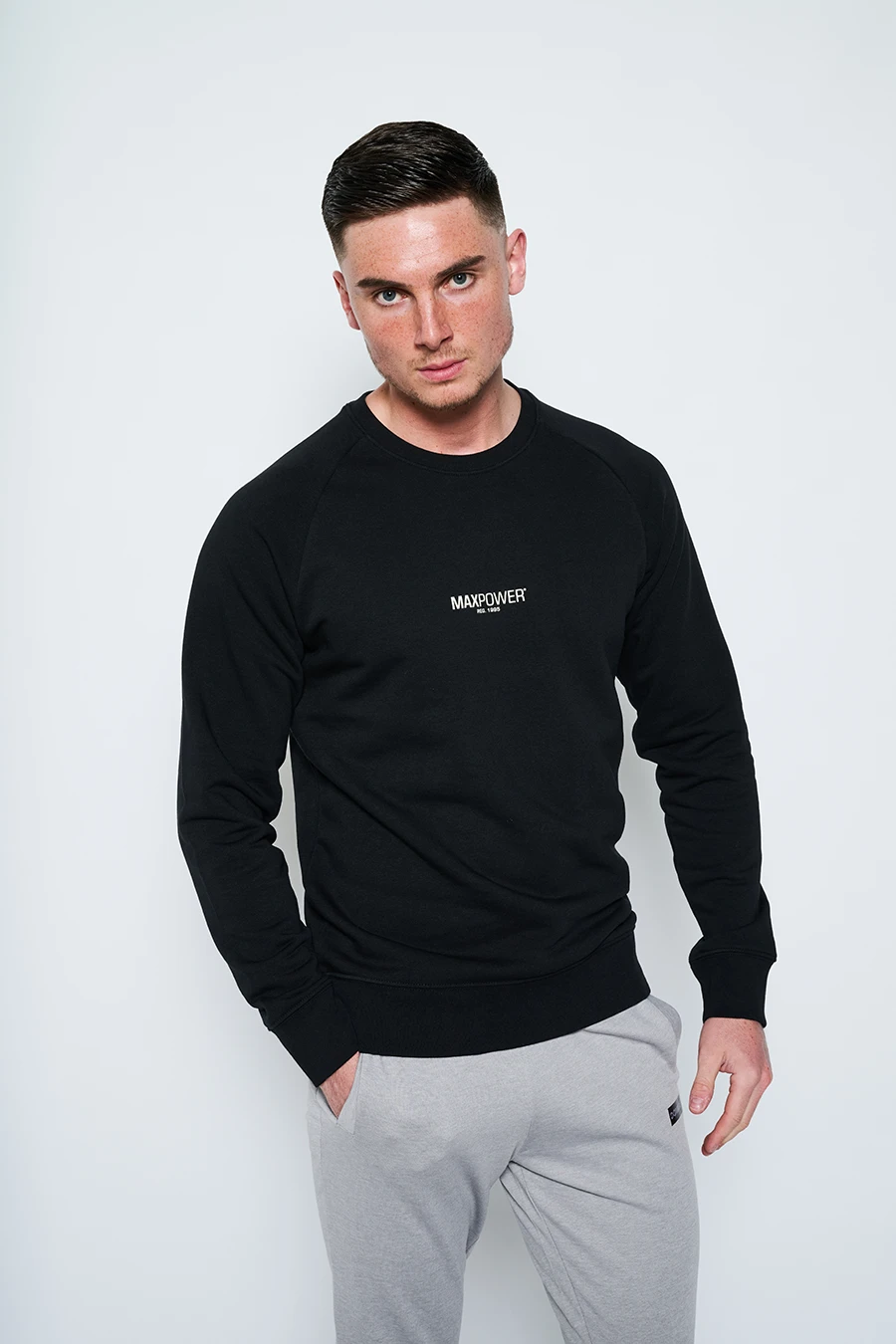 Heavyweight Terry Sweatshirt - Black