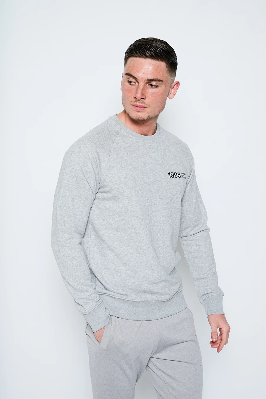 Heavyweight Terry Sweatshirt - Heather Grey