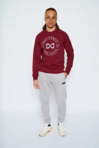 Heavyweight Terry Sweatshirt - Burgundy - Image 2