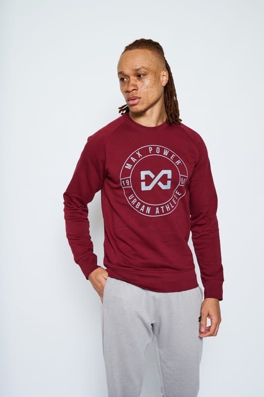 Heavyweight Terry Sweatshirt - Burgundy