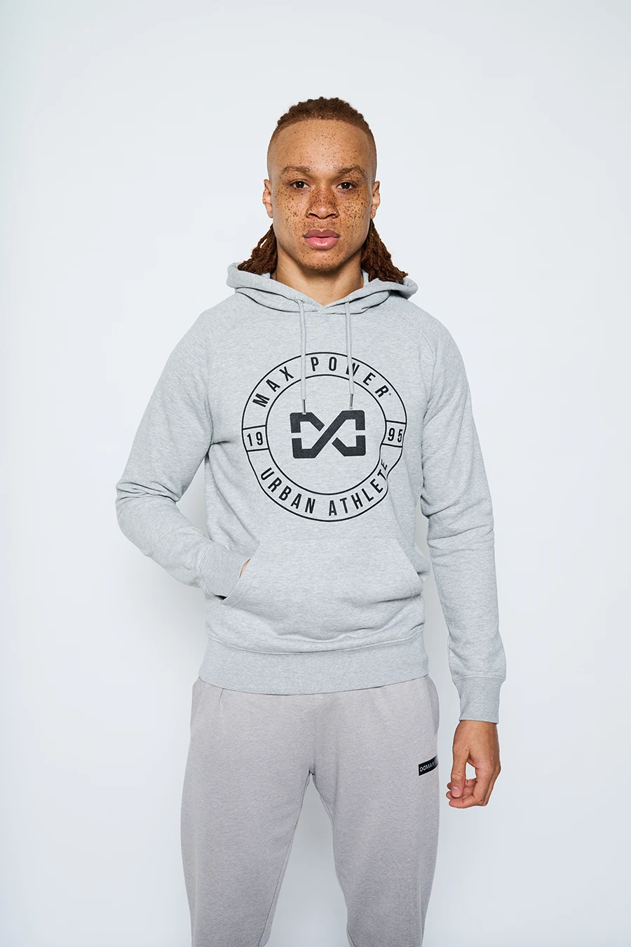 Heavyweight Terry Hoodies - Heather Grey