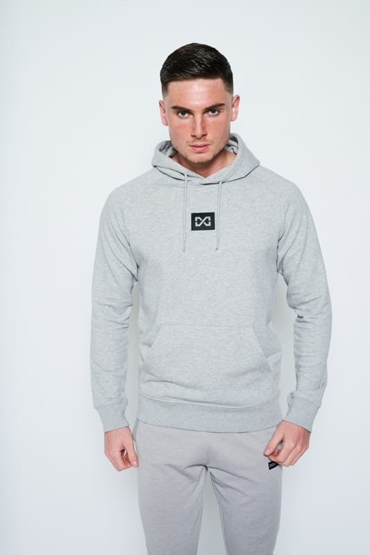 Heavyweight Terry Hoodies - Heather Grey