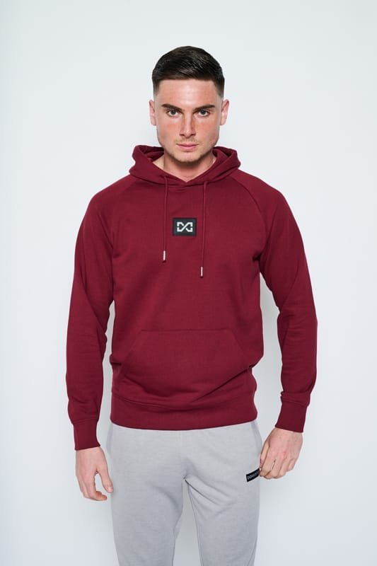 Heavyweight Terry Hoodies - Burgundy