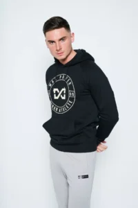 Heavyweight Terry Hoodies - Black - Image 2