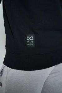 Heavyweight Terry Hoodies - Black - Image 5