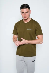 Khaki - Regular Fit Tee - Image 4