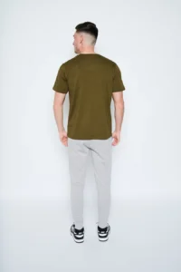 Khaki - Regular Fit Tee - Image 5