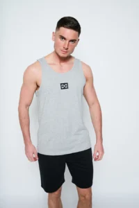 Tank Top - Heather Grey - Image 2