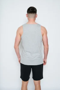 Tank Top - Heather Grey - Image 4