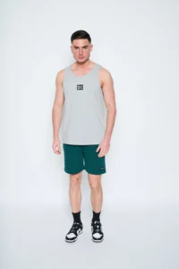 Midweight Terry Shorts - Glazed Green