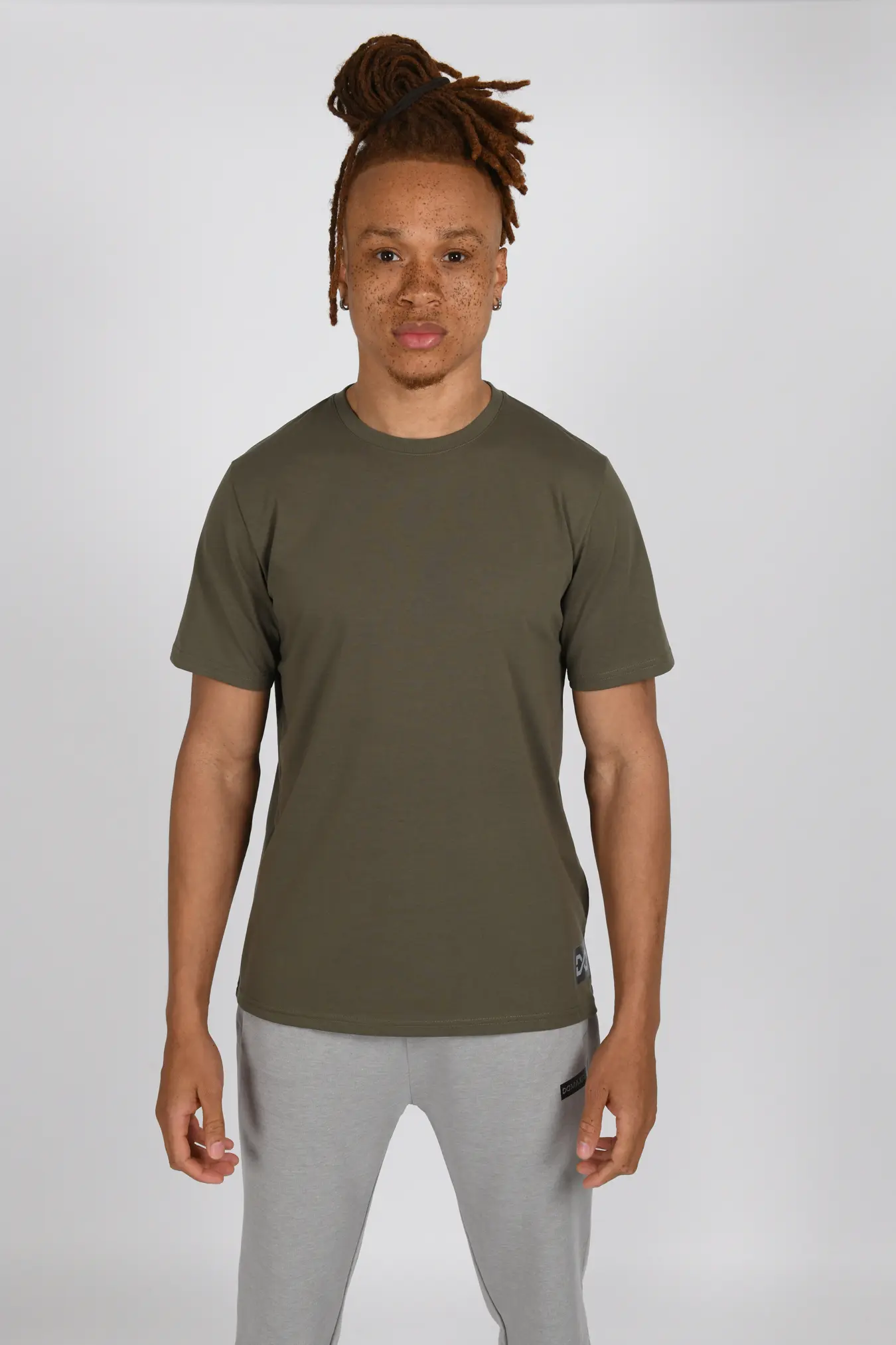 Khaki - Slim Fit Tee