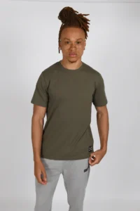 Khaki - Slim Fit Tee - Image 2