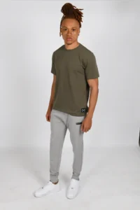 Khaki - Slim Fit Tee - Image 4
