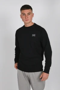 Lightweight Sweatshirt - Black - Image 2