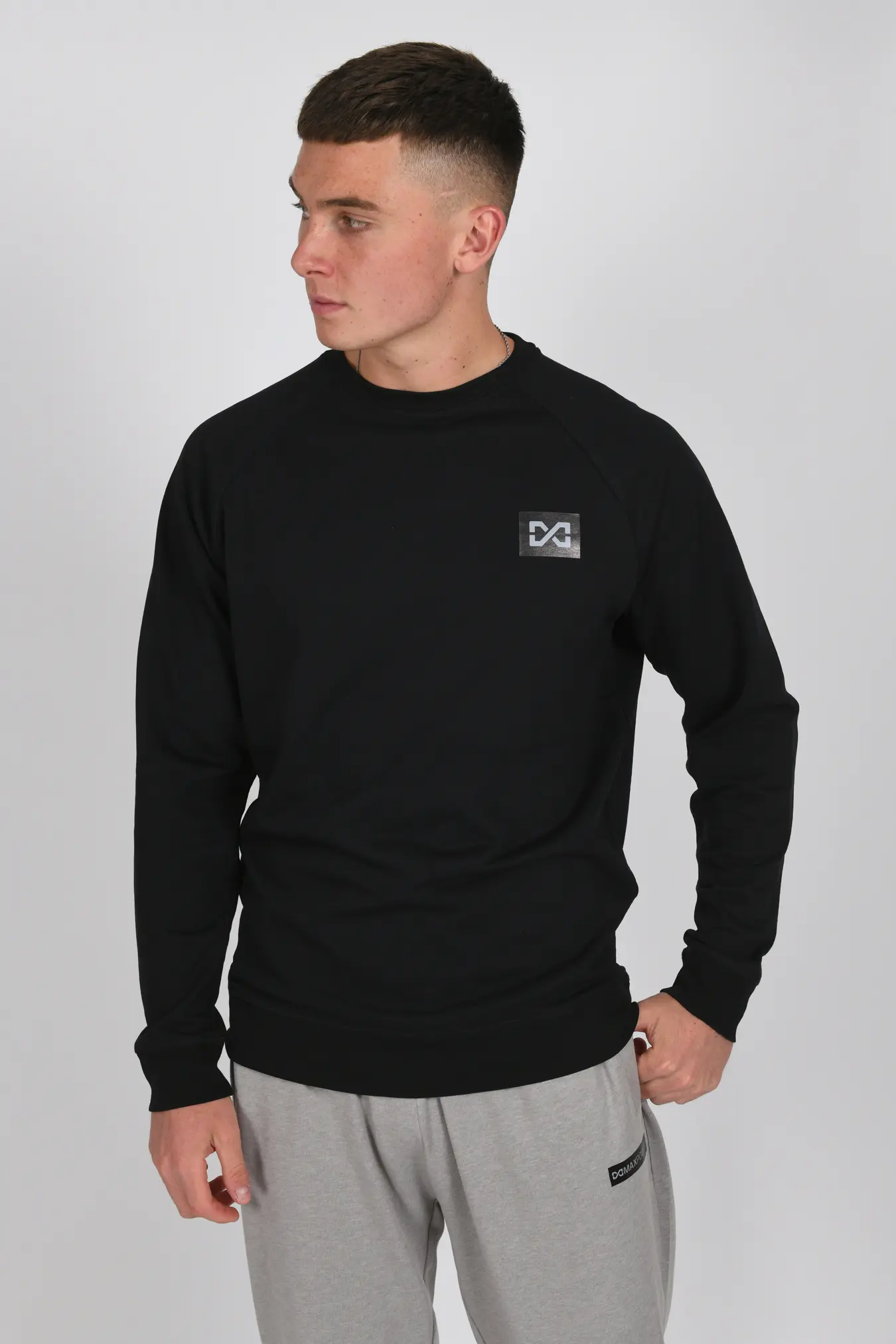 Lightweight Sweatshirt - Black