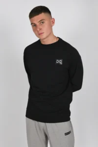 Lightweight Sweatshirt - Black - Image 3