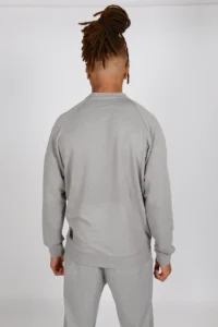 Lightweight Sweatshirt - Light Grey - Image 4