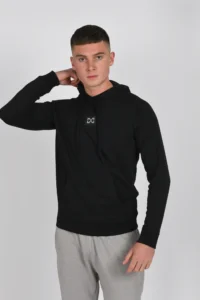 Lightweight Hoodie - Black - Image 2