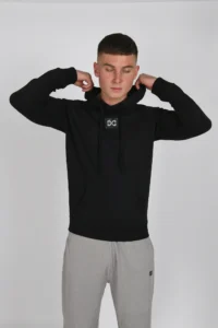 Lightweight Hoodie - Black - Image 3