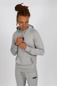 Lightweight Hoodie - Light Grey - Image 2