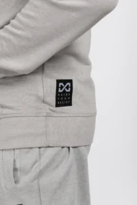 Lightweight Hoodie - Light Grey - Image 5