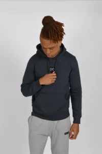 Midweight Hoodie - India Ink Grey - Image 2