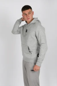 Midweight Hoodie - Heather Grey - Image 5