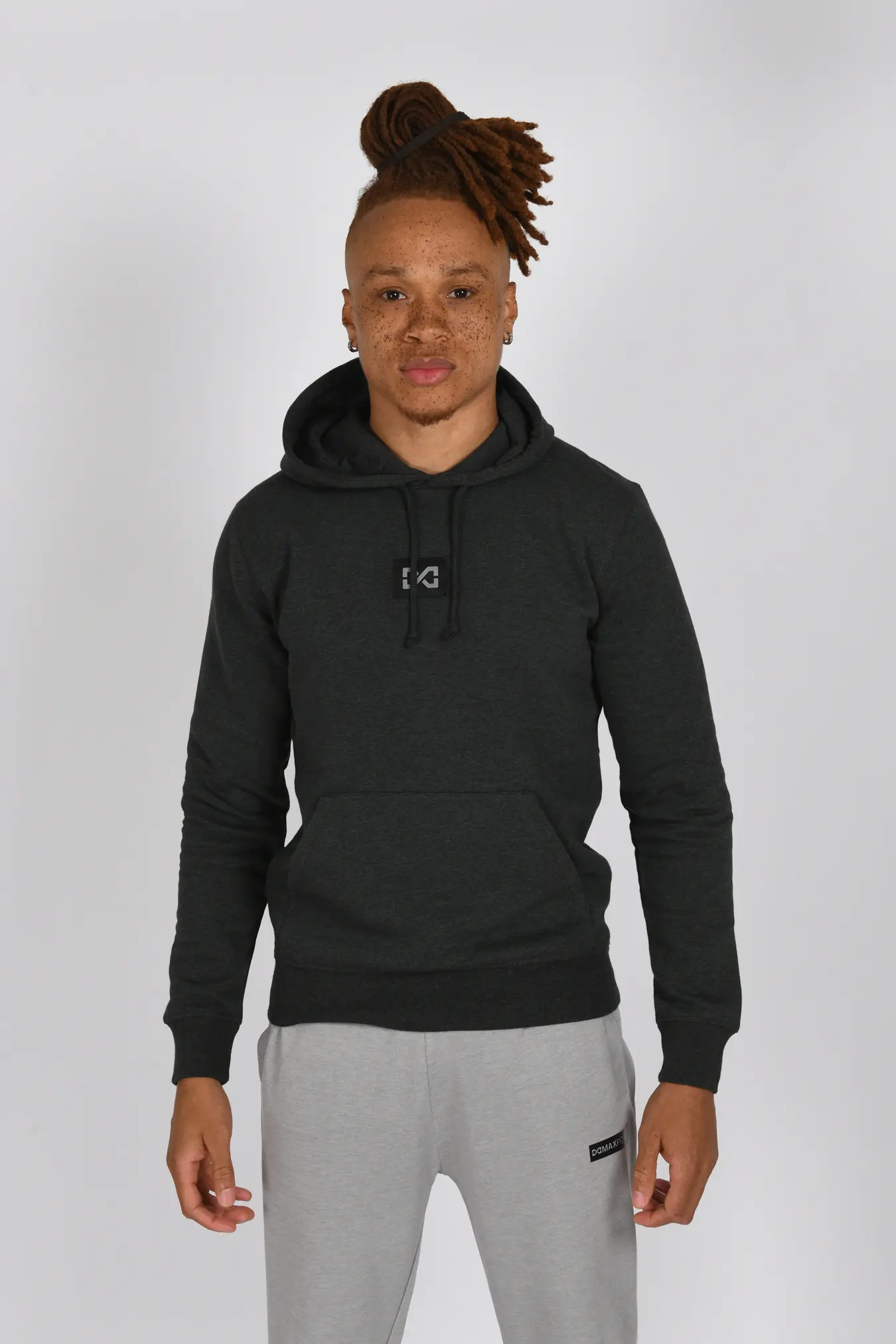 Midweight Hoodie - Dark Heather Grey