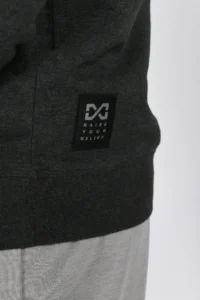Midweight Hoodie - Dark Heather Grey - Image 5