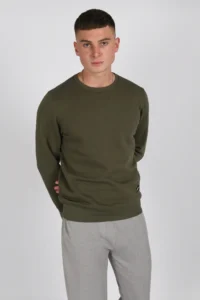 Midweight Sweatshirt - Khaki - Image 3
