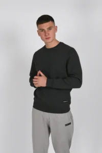 Midweight Sweatshirt - Dark Heather Grey - Image 6